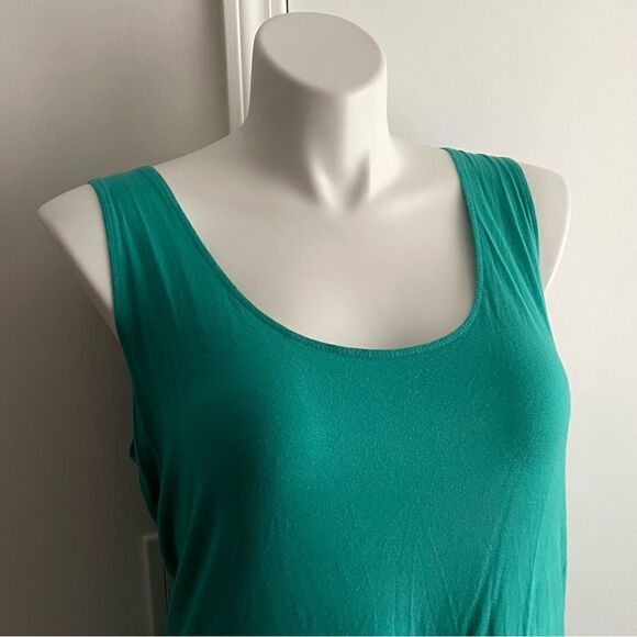 Turquoise Tank Top by Tahari, Size 1X - Picture 3 of 8
